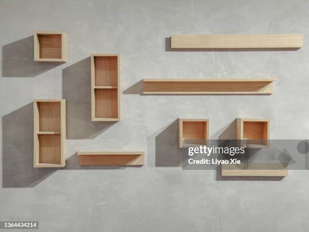 wall storage compartment - pantry shelf stock pictures, royalty-free photos & images