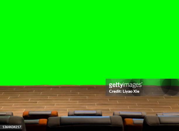 keying stage backdrop - film and television screening stockfoto's en -beelden