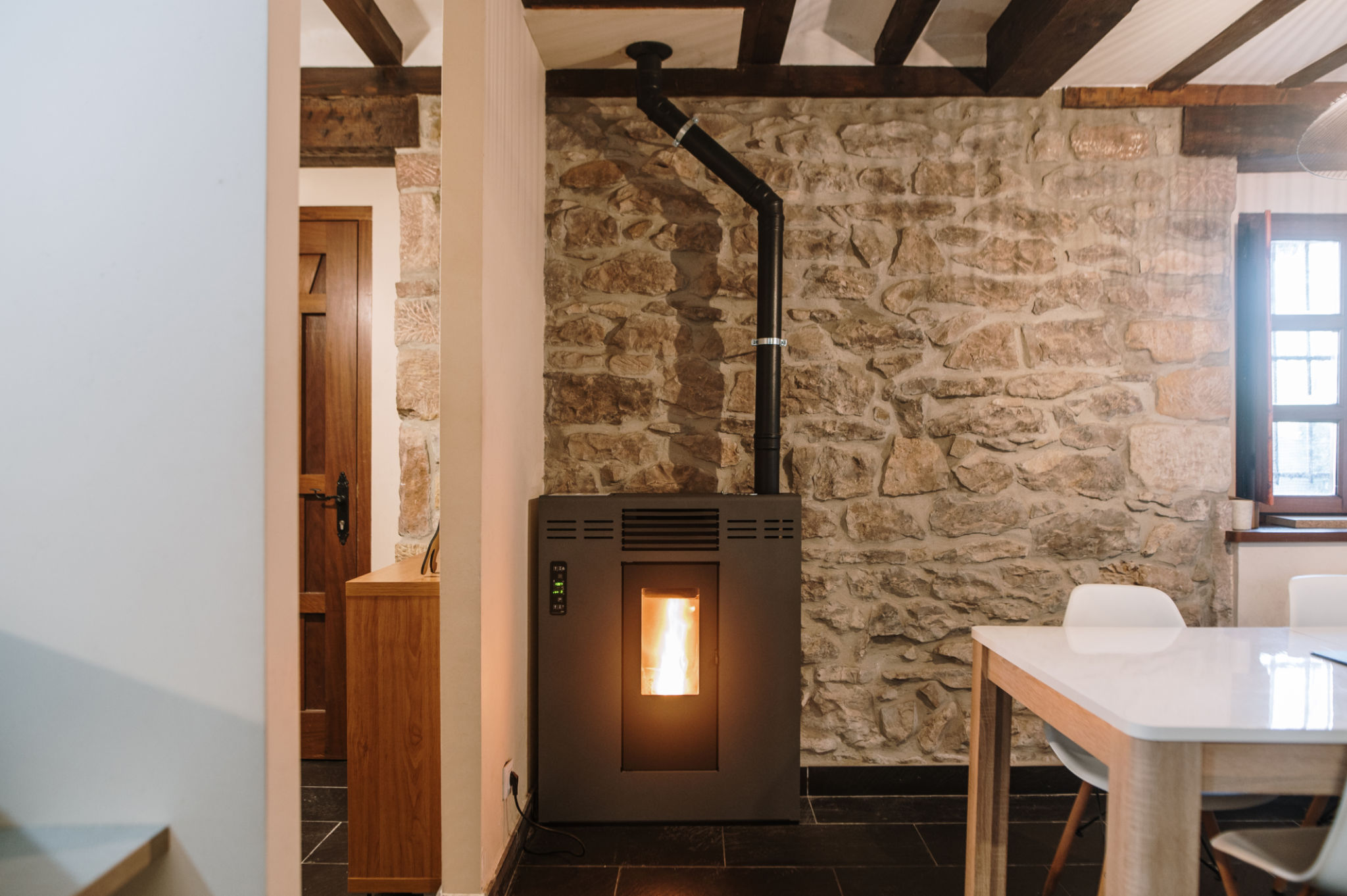 pellet stove