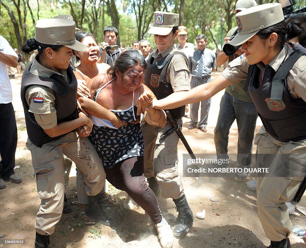 A member of the Ava Guarani indigenous e