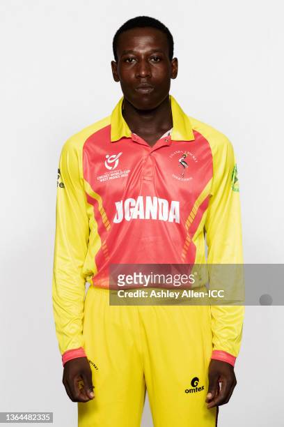Brian Asaba of Uganda poses for a photo on January 11, 2022 in Georgetown, Guyana.