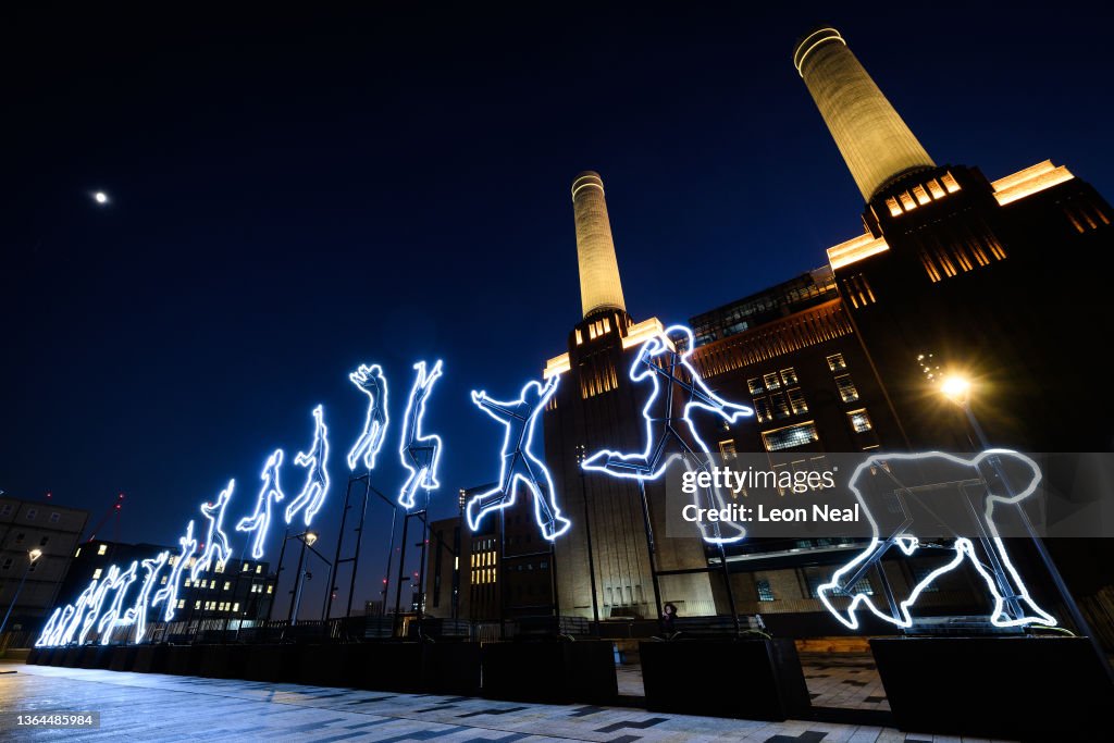 The Light Festival At Battersea Power Station Opens To The Public