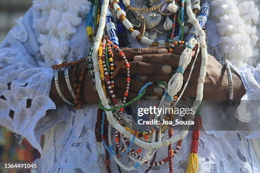 Candom Using Image Candomble Adept At Bonfim Church High-Res Stock Photo - Getty Images