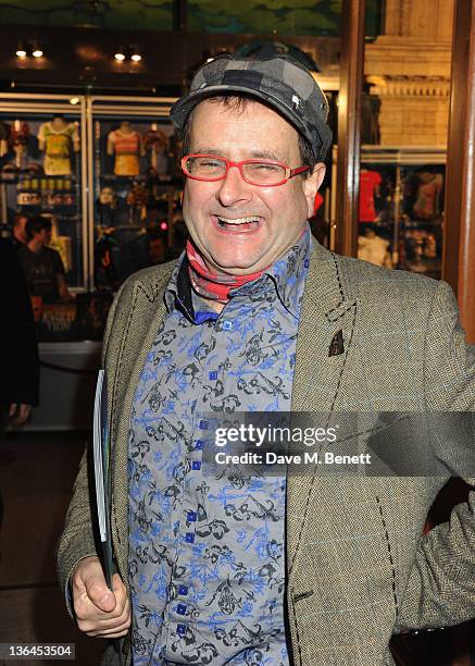 Timmy Mallett attend the 'Cirque du Soleil: Totem - Premiere' at the Royal Albert Hall on January 5, 2012 in London, England.