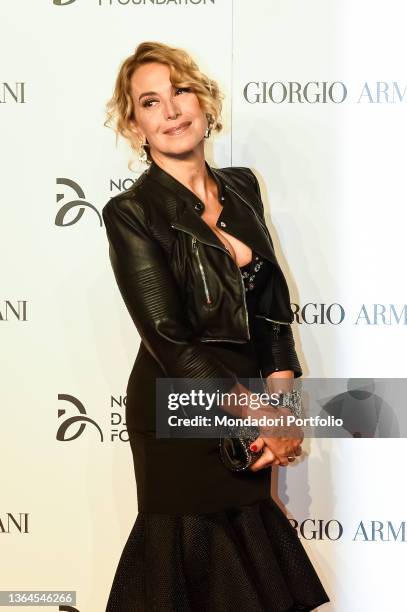 Barbara D'Urso attends the Milan Gala Dinner benefitting the Novak Djokovic Foundation presented by Giorgio Armani at Castello Sforzesco. Milan ,...