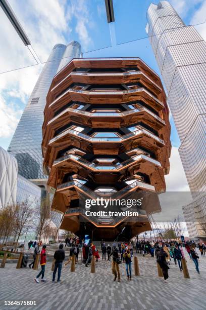 nyc - hudson yards stock pictures, royalty-free photos & images