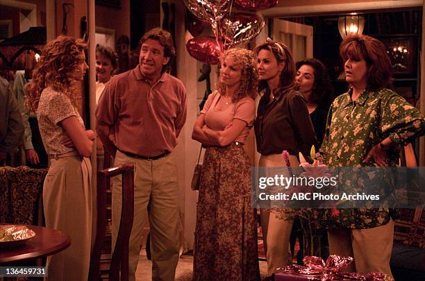 Jill's Birthday Party" - Airdate: October 17, 1995. JENSEN DAGGETT;TIM ALLEN;SHERRY HURSEY;DEBBE DUNNING;UNKNOWN;TUDI ROCHE