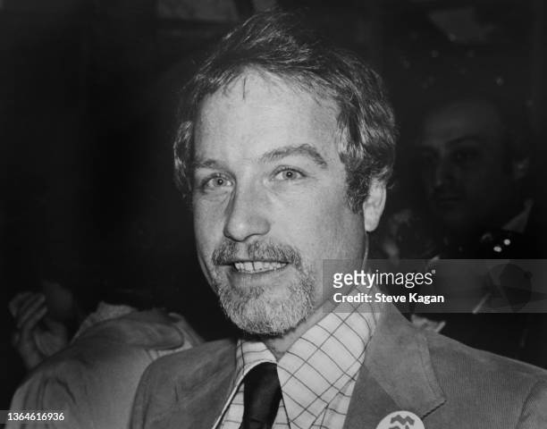 Close-up of American actor Richard Dreyfuss as he attended an unspecified event in support of the Equal Rights Amendment , New York, New York, August...