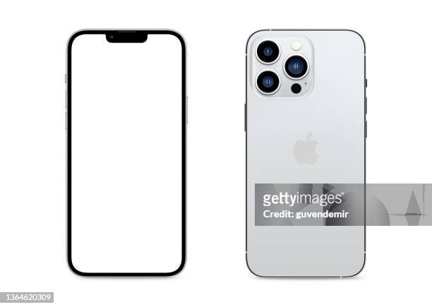 iphone 13 pro - rear view stock pictures, royalty-free photos & images