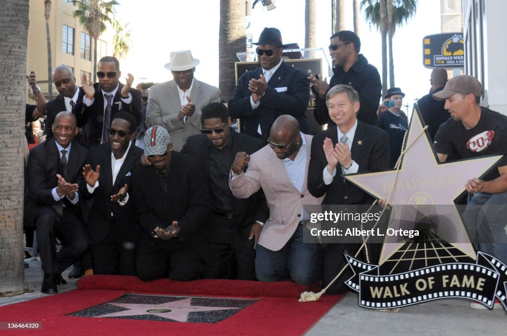 Boyz II Men Honored On The Hollywood Walk Of Fame
