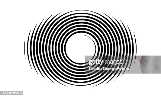 Spiral concentric pattern Spiral concentric pattern