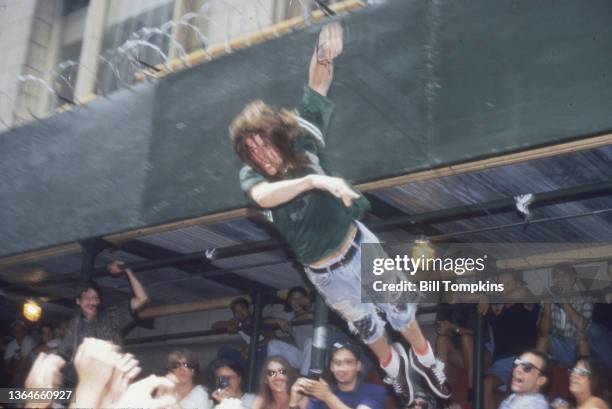 July 10: MANDATORY CREDIT Bill Tompkins/Getty Images The Nixons perform on July 10th, 1993 in New York City.