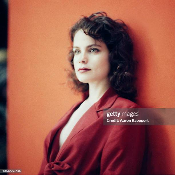 Los Angeles Actress Sigrid Thornton poses in Los Angeles, California