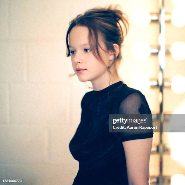 Los Angeles Actress Thora Birch Portrait Session 1997 in Los Angeles, California