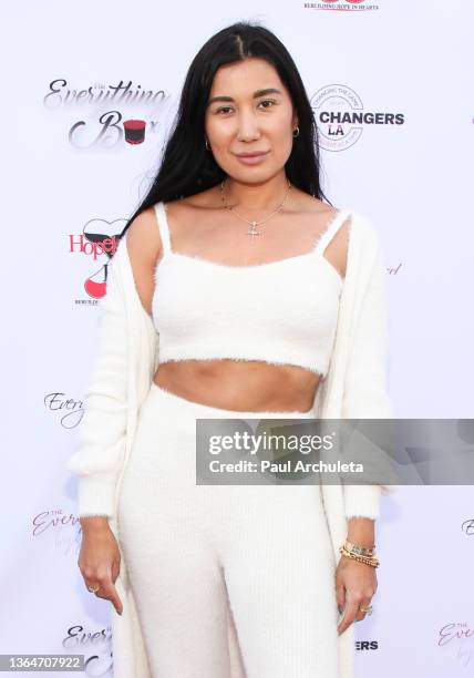Fashion Designer Selbi Jumayeva attends The Everything Hazel collection's pink carpet event on January 14, 2022 in Los Angeles, California.