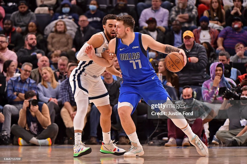 Dallas Mavericks v Memphis Grizzlies