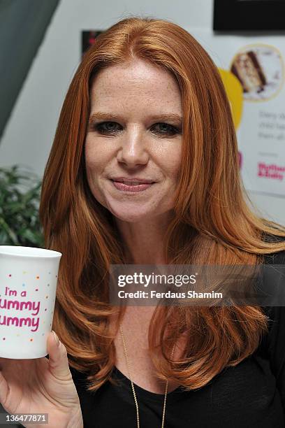 Patsy Palmer attends the Yummy Mummy Week 2012 tea party at Cavallino Restaurant on January 6, 2012 in London, England.