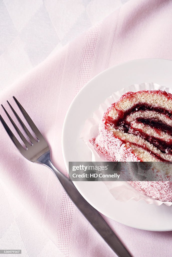 Strawberry jelly roll