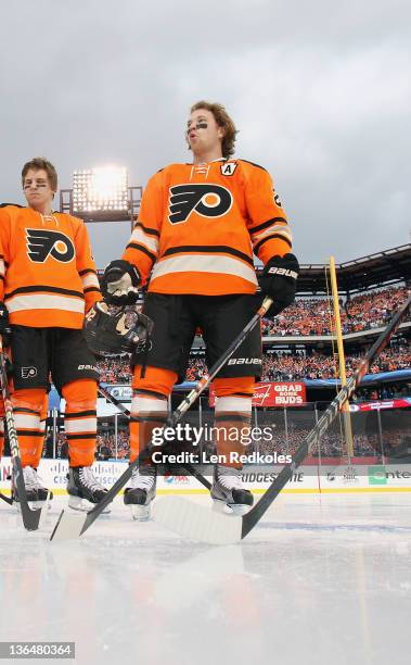 2012 Winter Classic Philadelphia Flyers Matt Read Flyers Jersey