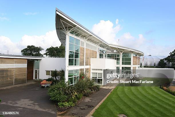 General view of Arsenal's Training Ground at London Colney on July 8, 2008 in St Albans,England.