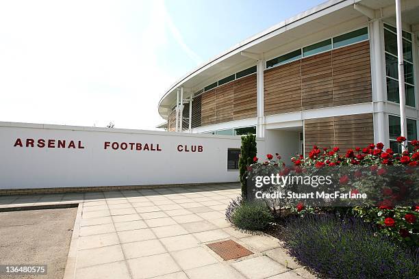 General view of Arsenal's Training Ground at London Colney on July 8, 2008 in St Albans,England.