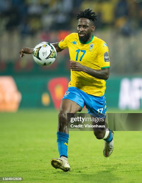 Of Gabon during the Group C Africa Cup of Nations 2021 match between Gabon and Ghana at Stade Ahmadou Ahidjo in Yaounde on January 14, 2022.