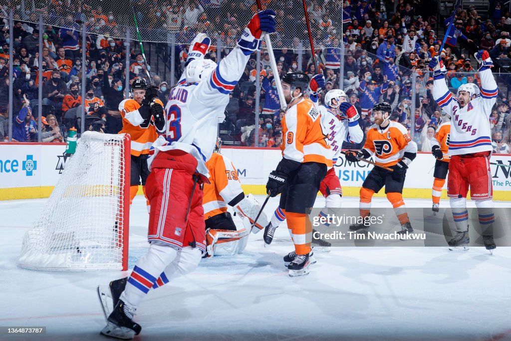 New York Rangers v Philadelphia Flyers