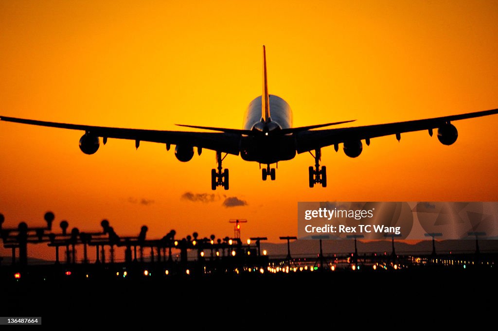 Sunset landing