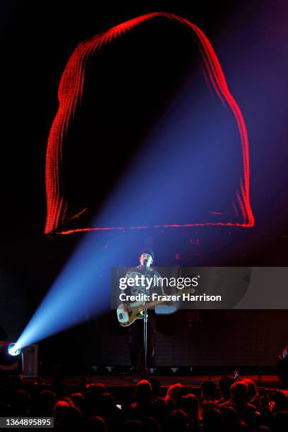 Tyler Joseph of Twenty One Pilots performs onstage for iHeartRadio ALTer EGO presented by Capital One at The Forum on January 15, 2022 in Inglewood,...