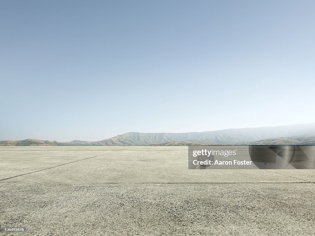 Empty concrete Background