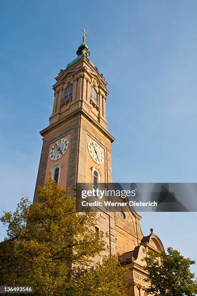 georgenkirche church in eisenach, germany - eisenach foto e immagini stock