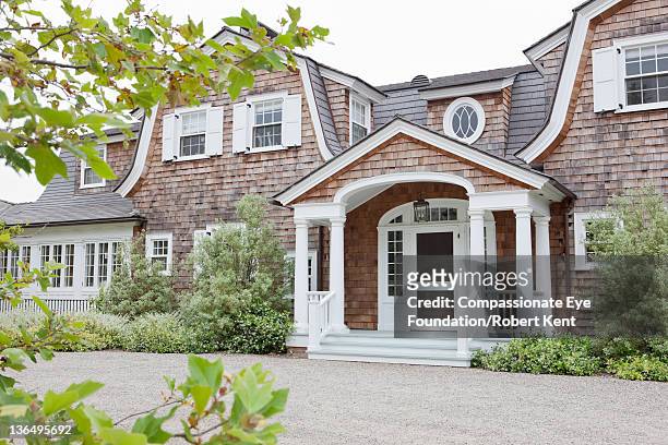 exterior of large residential home - cef do not delete stock pictures, royalty-free photos & images