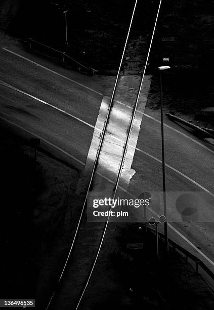 railway crossing - level crossing stock pictures, royalty-free photos & images