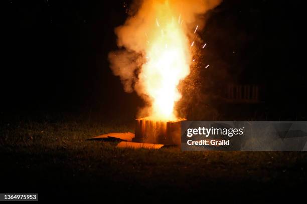 Firework Box Exploding 276 Fireworks Boxes Stock Photos, High-Res Pictures, and Images - Getty ...