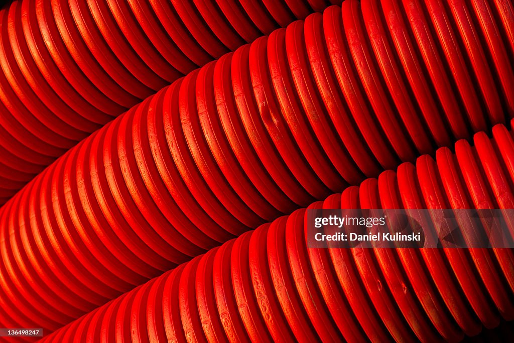 Ribbed Pipes High-Res Stock Photo - Getty Images