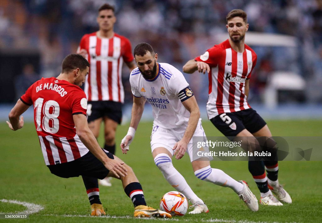 Real Madrid v Athletic Bilbao - Supercopa de Espana Final