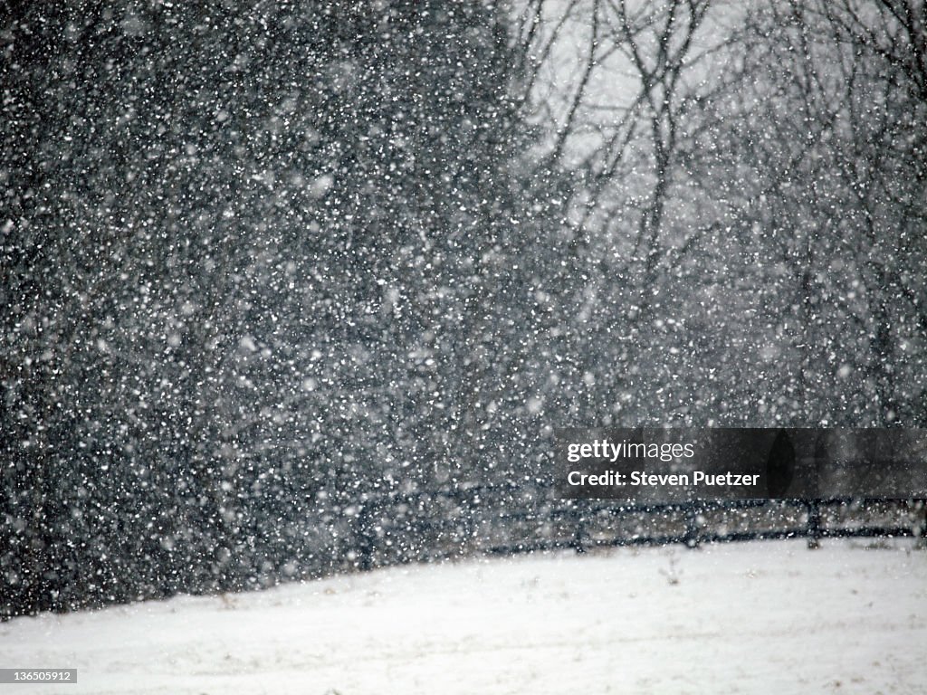 Falling Snow Photo Examples Snow Falling High-Res Stock Photo - Getty Images