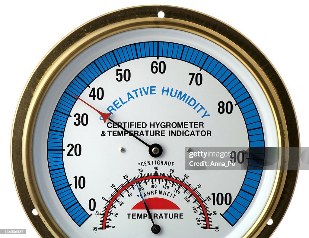 Higometer Hygrometer Thermometer High-Res Stock Photo - Getty Images