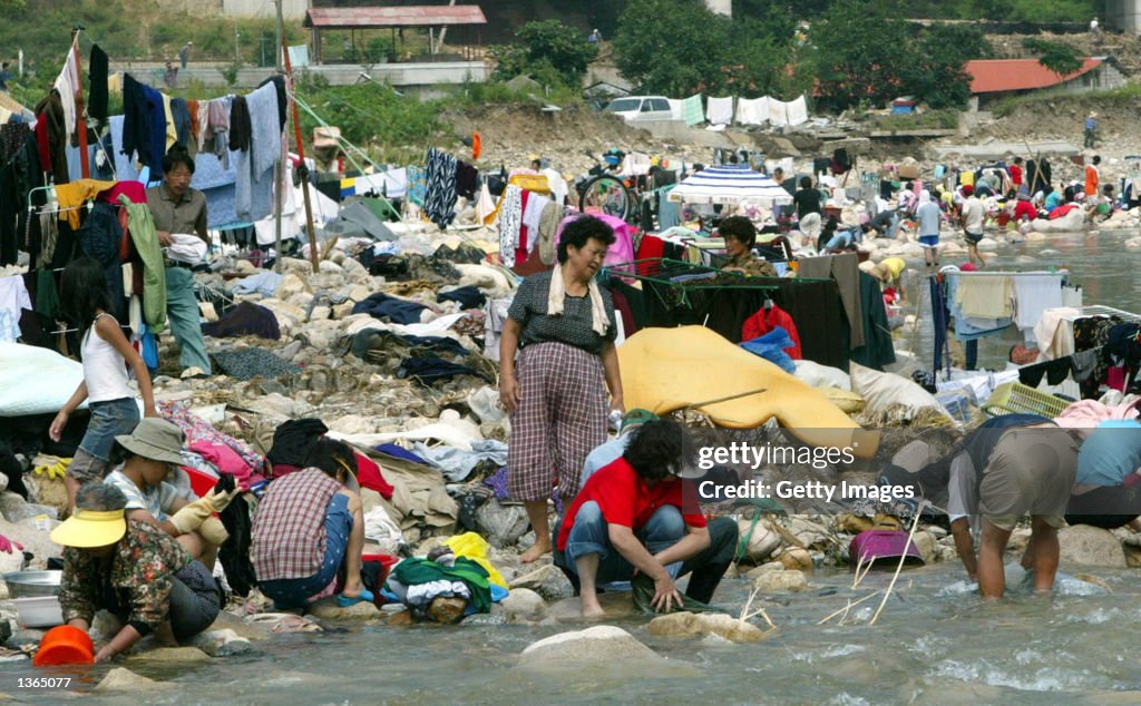 Flood In South Korea