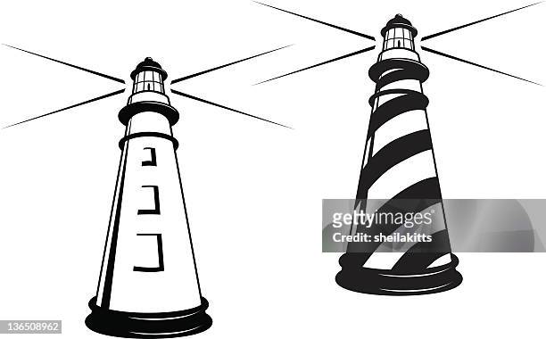 lighthouses - lighthouse stock illustrations