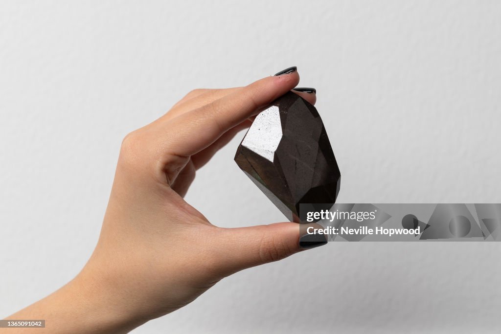 Unveiling of 'The Enigma' - The Largest Known Cut Black Diamond in the World