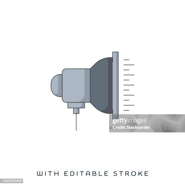 studio light flat & line symbol - bts stock-grafiken, -clipart, -cartoons und -symbole