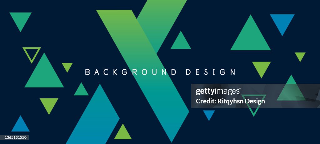 Abstract colourful gradient geometric triangle shape background. Modern futuristic background. Can be use for landing page, book covers, brochures, flyers, magazines, any brandings, banners, headers, presentations, and wallpaper backgrounds
