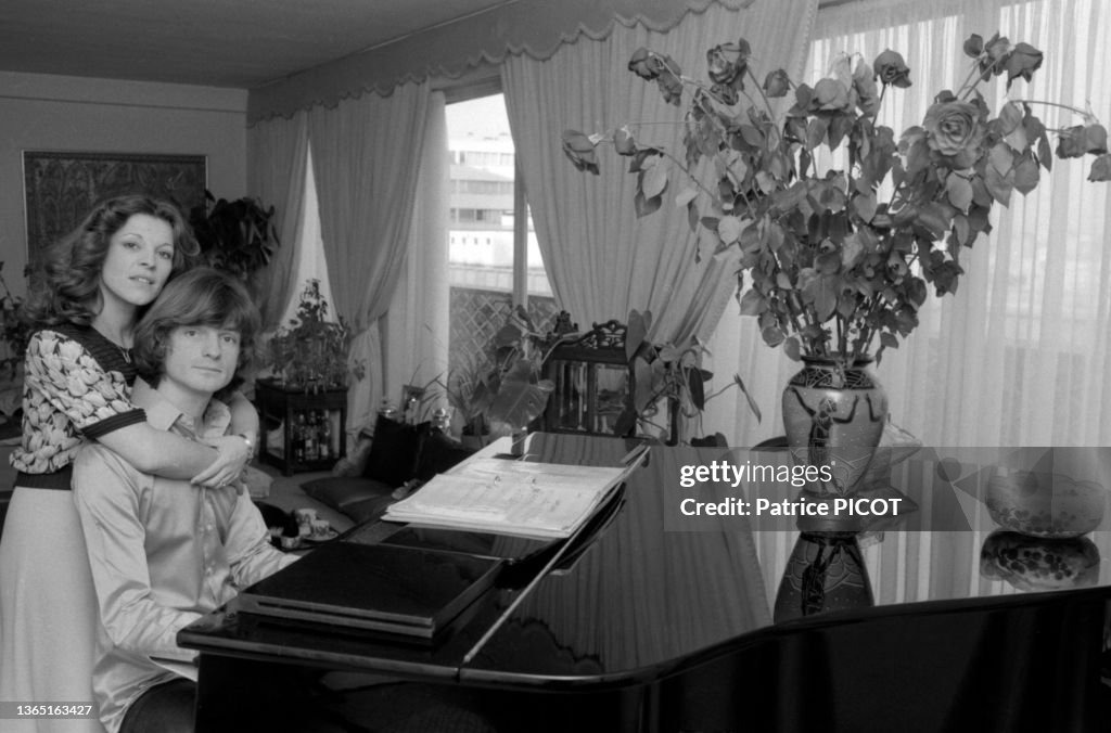 Nicoletta et son mari en 1977