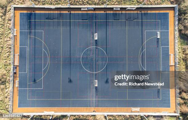 football pitch - soccer field outline stock pictures, royalty-free photos & images