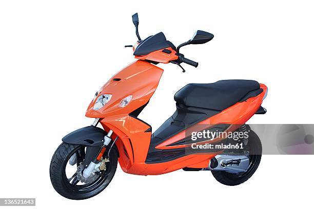 scooter bicicleta motorizada - lambreta imagens e fotografias de stock