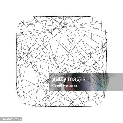 Diagonal Lines Rounded Diagonal Lines In Rounded Square Pattern High-Res Vector Graphic ...