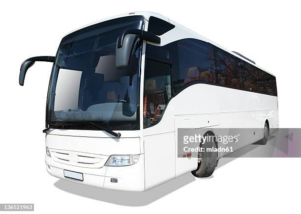 tour bus - dubbeldekker bus stockfoto's en -beelden
