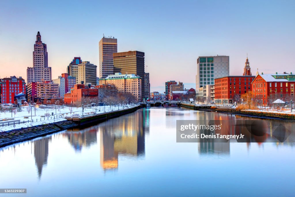Winter in Providence, Rhode Island