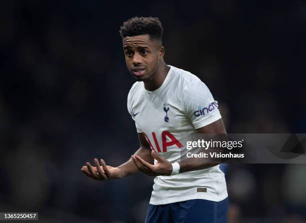 Ryan Sessegnon of Tottenham Hotspur during the Carabao Cup Semi Final Second Leg match between Tottenham Hotspur and Chelsea at Tottenham Hotspur...